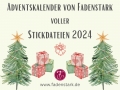 Bild 1 von Adventskalender  voller Stickdateien 2024