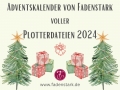 Bild 1 von Adventskalender  voller Plotterdateien 2024