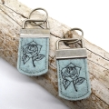 Stickdatei ITH Anhänger Rose