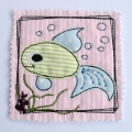 Bild 2 von Stickdatei Fisch doodle   / (Größe) SET 10x10cm/ 13x13cm/ 16x16cm/18x18cm