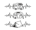 Stickdatei Camping Herzlinie Wohnwagen Wohnmobil Zelt