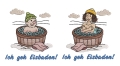 Bild 2 von Stickdatei Eisbaden Mann Frau 