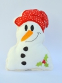 Bild 4 von ITH Stickdatei Schneemann Rassel/Greifling  für den 13x18cm Rahmen