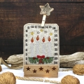Bild 2 von Stickdatei ITH Tischadventskalender Kerzen ab 10x10cm Adventskalender 