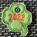 Bild 3 von ITH Glück Anhänger Kleeblatt mit 2026  / (Lizenz) Unlimited