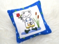 Bild 1 von Stickdatei lustiger Frosch im Konturstich