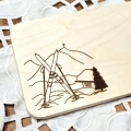 Bild 2 von Plotterdatei Laser Motiv Ski Berge