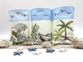 Bild 2 von ITH Lichterbeutel Sommer Strand Urlaub  / (Stickrahmengröße) 13x18cm