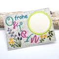 Stickdatei Mugrug ITH Ostern ab 10x10cm Stickrahmen