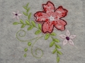 Bild 3 von ITH Stickdatei Mutterpass Blumenranke 14,5x19cm