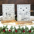 Bild 1 von Stickdatei ITH Adventskalender Tischadventskalender togo Weihnachten Advent