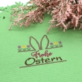 Stickdatei frohe Ostern Schriftzug