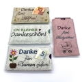 Bild 1 von Stickdatei Schokohülle SET DANKE sagen 8 Motive