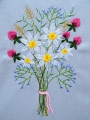 Bild 2 von Stickdatei Blumenstrauß zwei Varianten