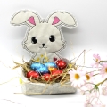 Bild 2 von Stickdatei ITH Körbchen Ostern Hase Küken  / (Stickrahmengröße) 18x30cm