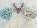 Bild 7 von Stickdatei Stabstickdatei SET Berge maritim