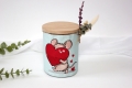 Bild 3 von Stickdatei Maus Herz Valentinstag Liebe 10x10cm